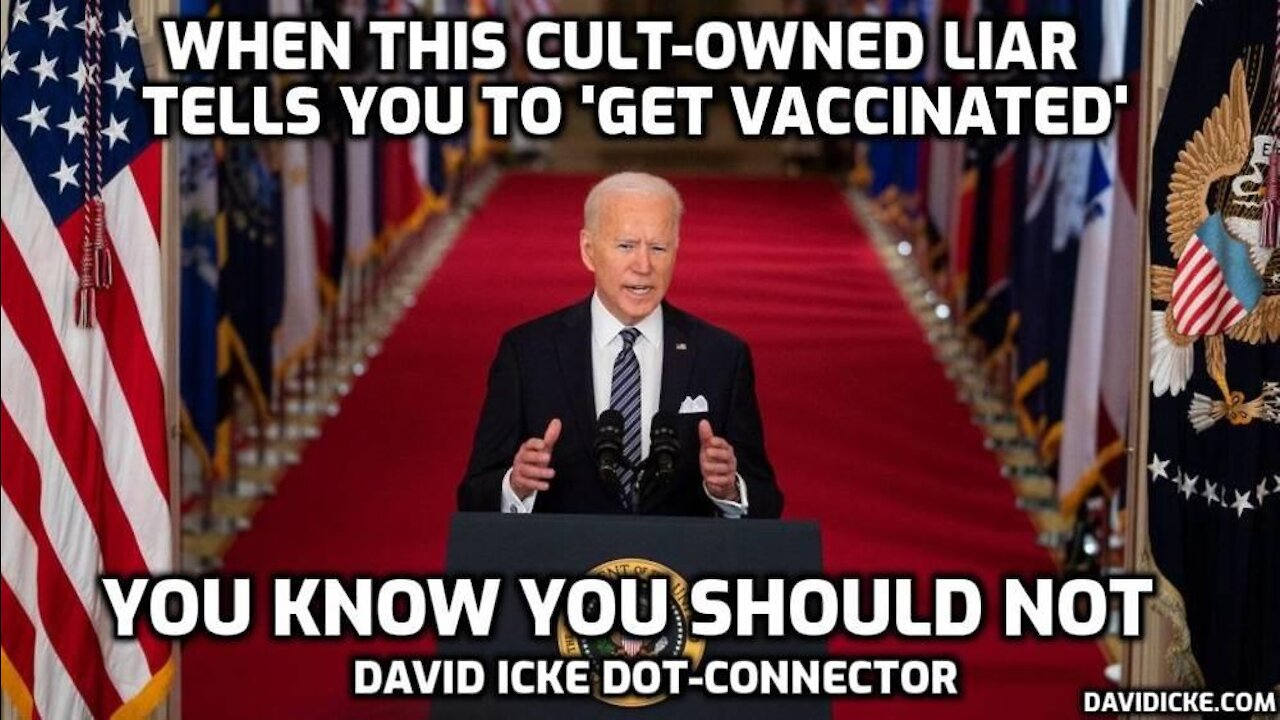When This Cult-Owned Liar Tells You To 'Get Vaccinated' You Know You Should Not