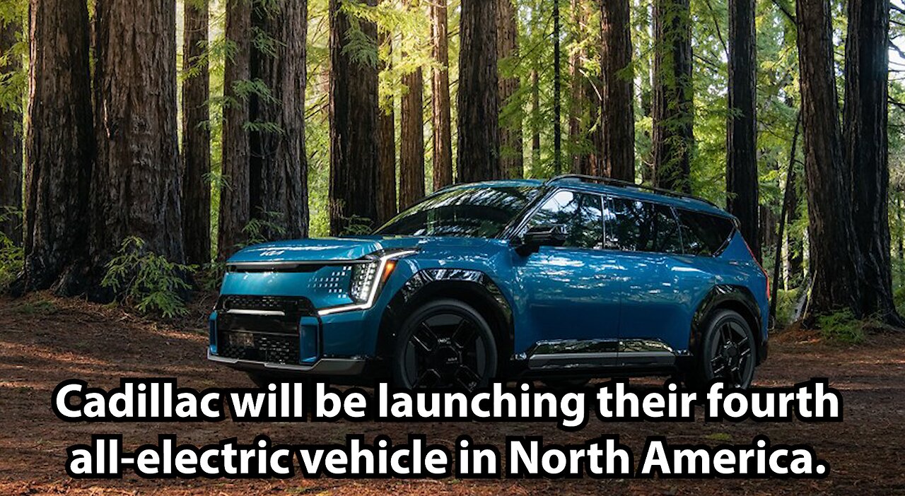 Cadillac will be launching their fourth all-electric vehicle in North America.