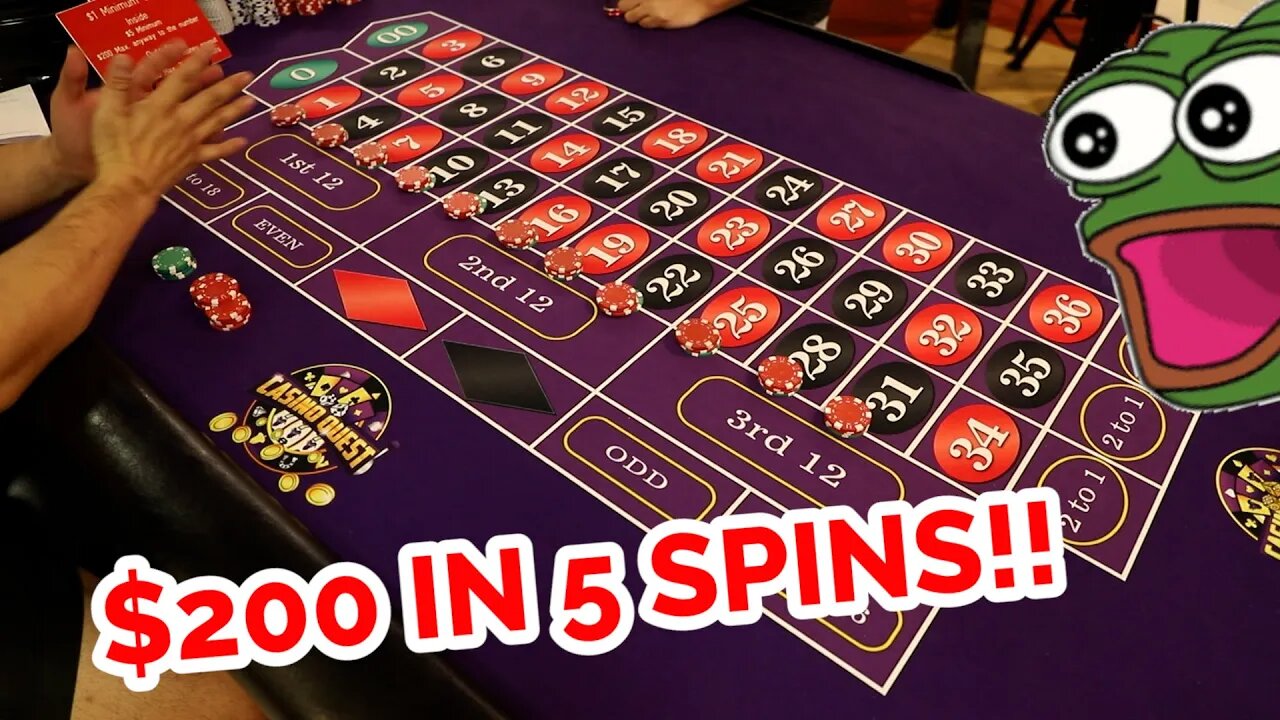 IN & OUT!!! "The Friday Quickie" Roulette System Review