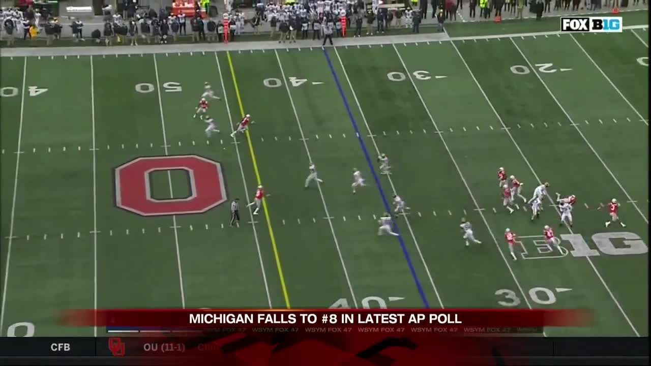 Ohio State beats Michigan, heads to Big Ten title game