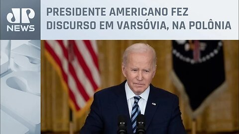 Biden garante que Rússia não sairá vencedora da invasão na Ucrânia