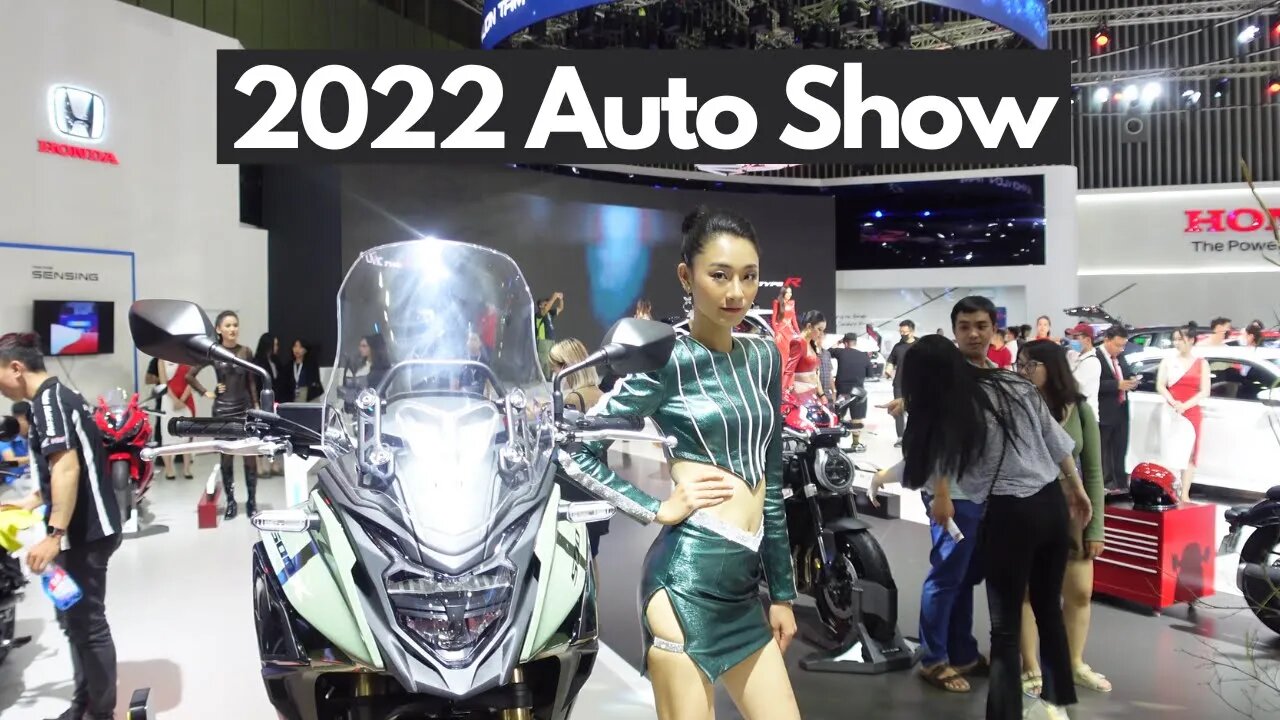 Dozens of GORGEOUS WOMEN 2022 Saigon Vietnam AUTO SHOW + INSANE Car PRICES