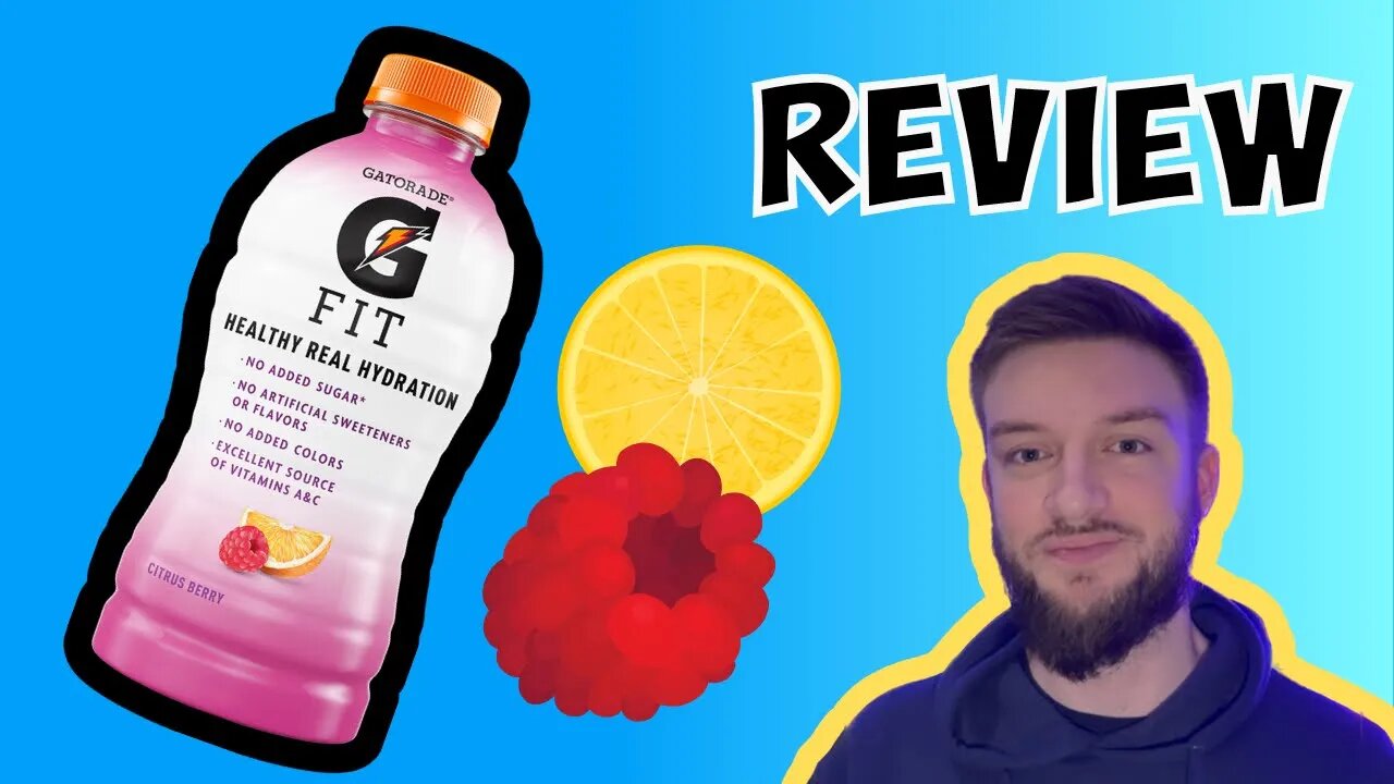 Gatorade FIT Citrus Berry Sports Drink review