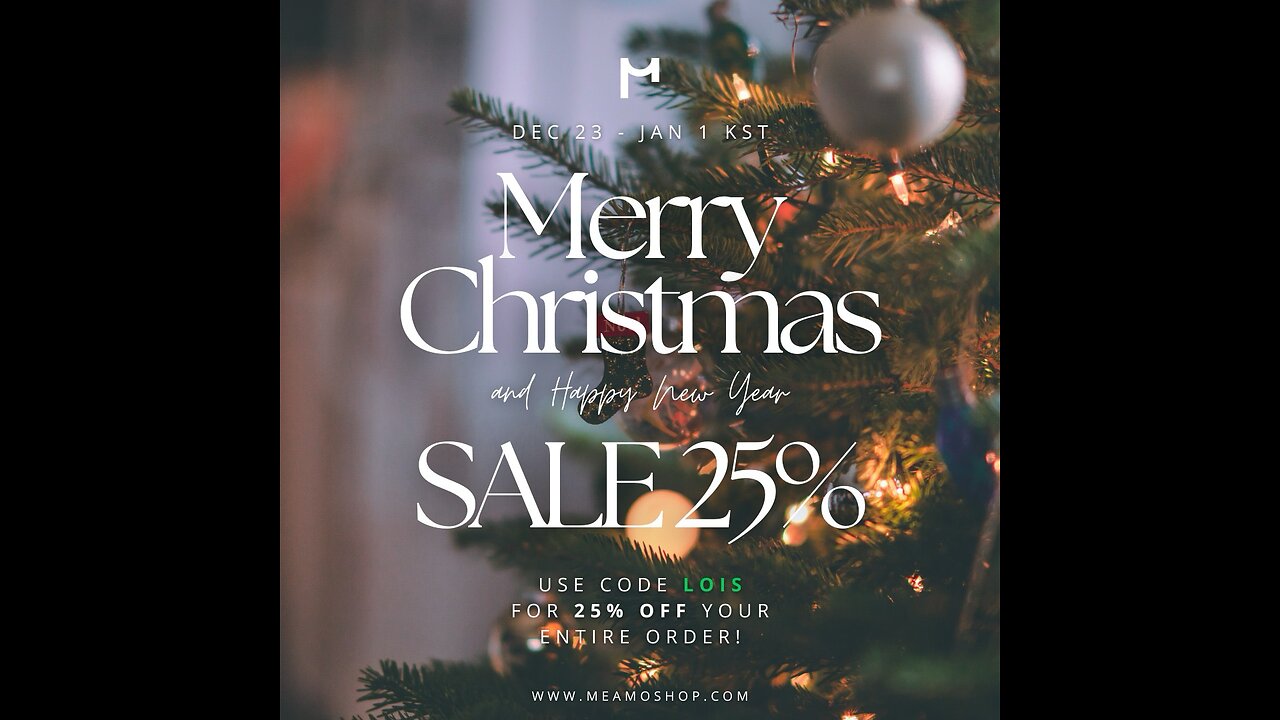 Meamoshop Sale 25% off Code Lois | Give Away Meamo Labs purchase Happy Holidays 🎄🎄🎄❤️❤️❤️