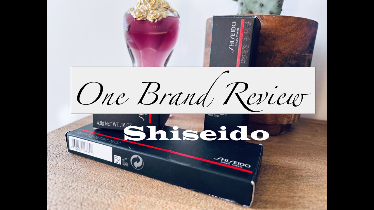 ONE BRAND REVIEW//SHISEIDO