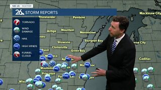 Michael Fish's NBC 26 weather forecast