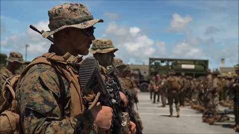 Marines Conduct an Alert Contingency MAGTF Drill