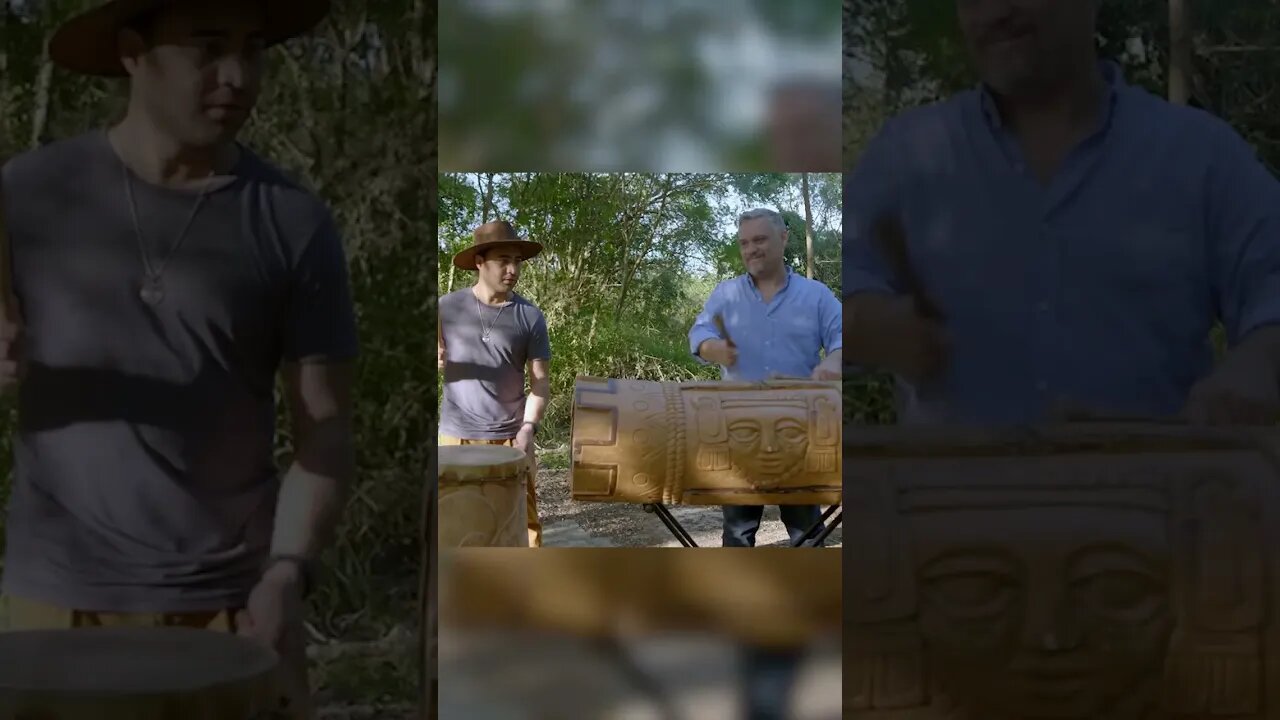 Noor and Alberto jamming on Mayan Instruments #shorts