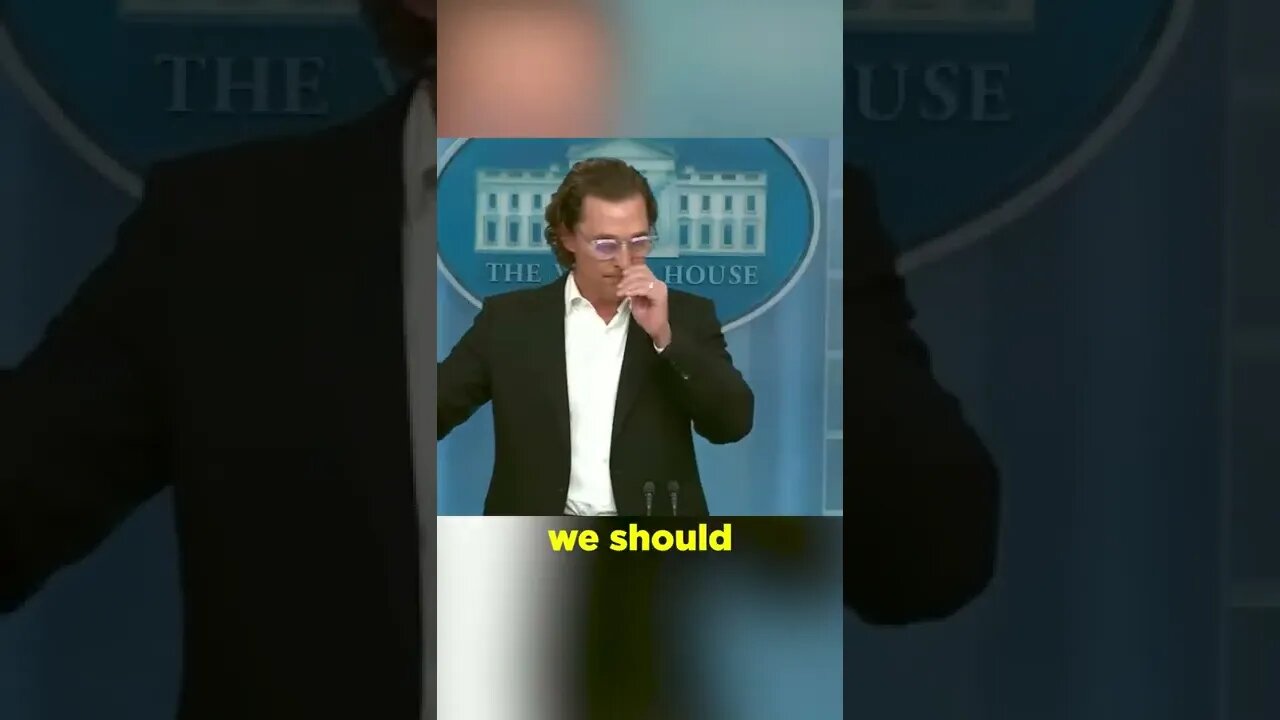 Matthew McConaughey Uvalde Freak out #Shorts