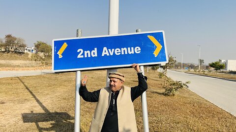 Daily Vlog || 1 Kanal Park Face Plot Visit at Sector H, DHA Phase 5 Islamabad || @jamali114