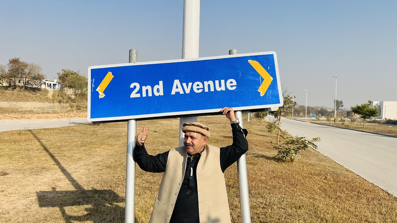 Daily Vlog || 1 Kanal Park Face Plot Visit at Sector H, DHA Phase 5 Islamabad || @jamali114