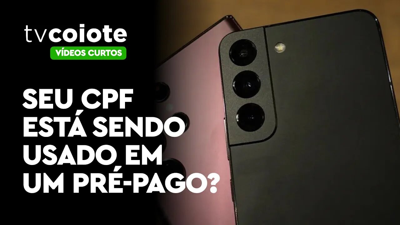 Descubra se o seu CPF está sendo usado em um chip de celular pré-pago
