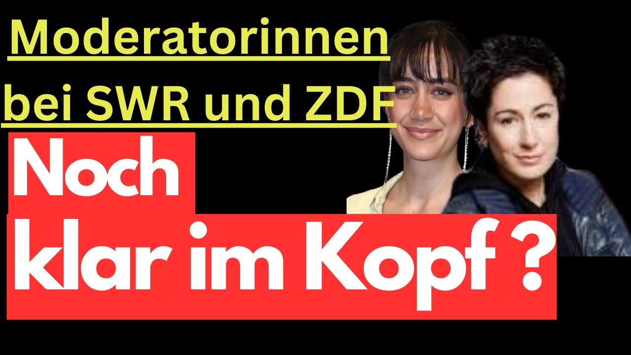 Wirre Moderatorinnen des OฬRR...@warum.kritisch๐๐๐๐ COV ID1984