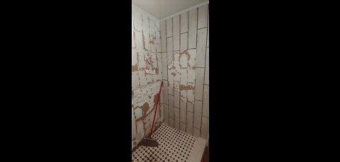 Crap shower construction on less than 1 year old house. (new construction)