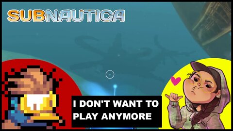 my first glimpse of a reaper leviathan in SUBNAUTICA