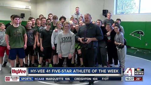 Staley girls wrestler Lexi Hatfield rises