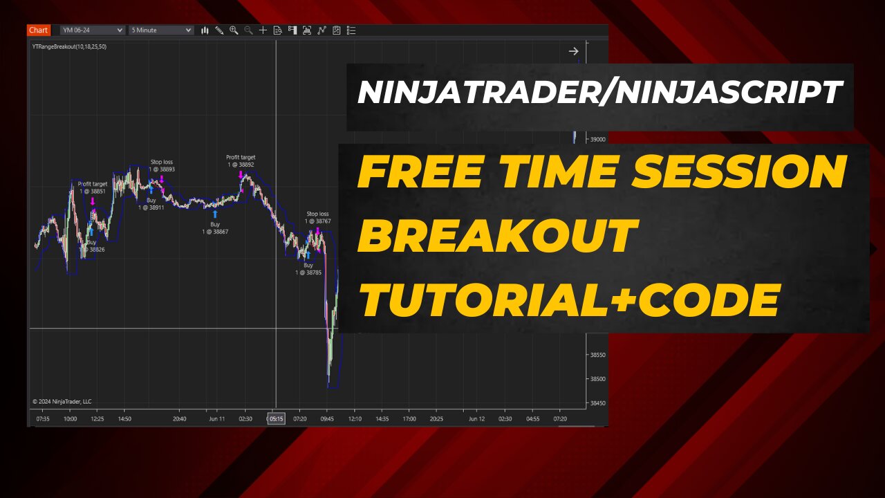 Time Session Range Breakout Code + Walkthrough - Ninjascript/ Ninjatrader 8