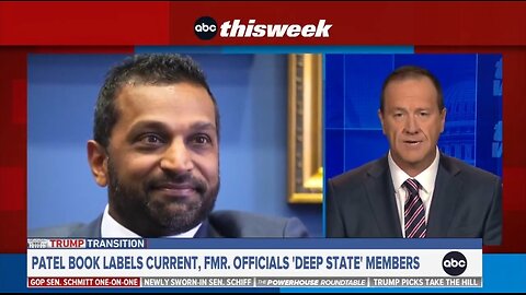 Sen Eric Schmitt: Kash Patel Is The Right Man For FBI Director