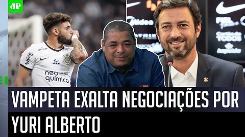 "Eu acho que a TROCA está SENDO…" Vampeta É DIRETO sobre NEGOCIAÇÕES do Corinthians por Yuri Alberto