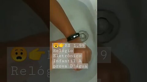 🛒Relógio Eletrônico Infantil A prova D'água