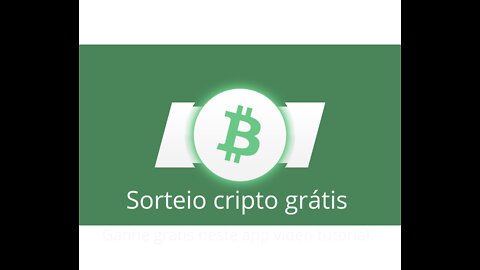 Free Bitcoin Cash Ganhe com sorteios