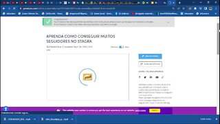 COMO CONSEGUIR SEGUIDORES NO STAGRAN pt3