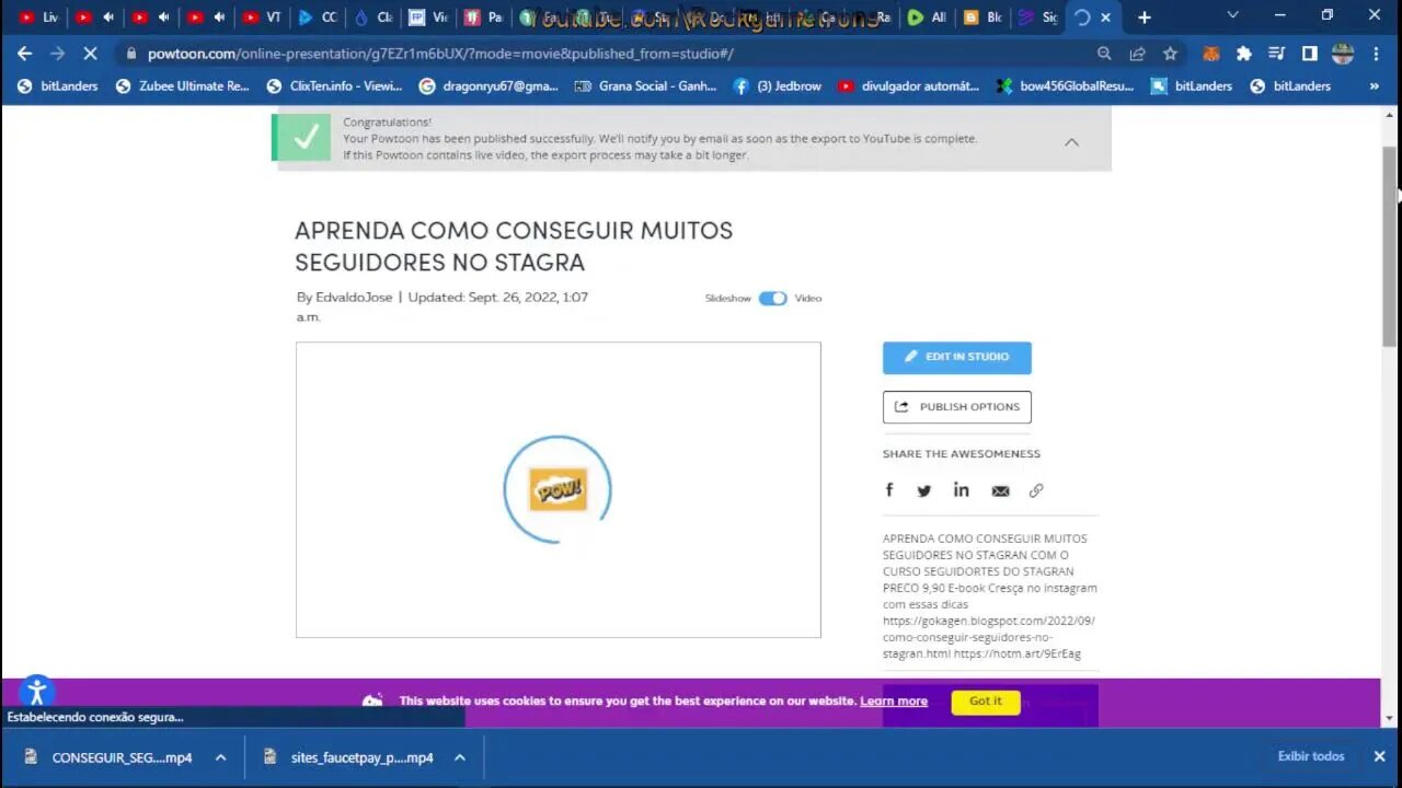 COMO CONSEGUIR SEGUIDORES NO STAGRAN pt3