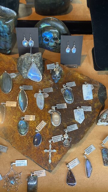 Opals, labradorite, moonstones, & more
