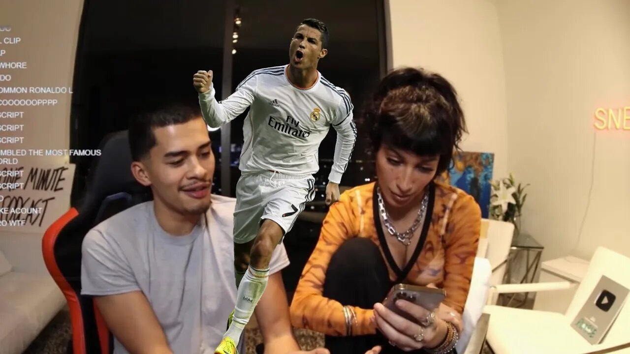 SNEAKO READS LEXI PANTERRAS DMS WITH RONALDO!