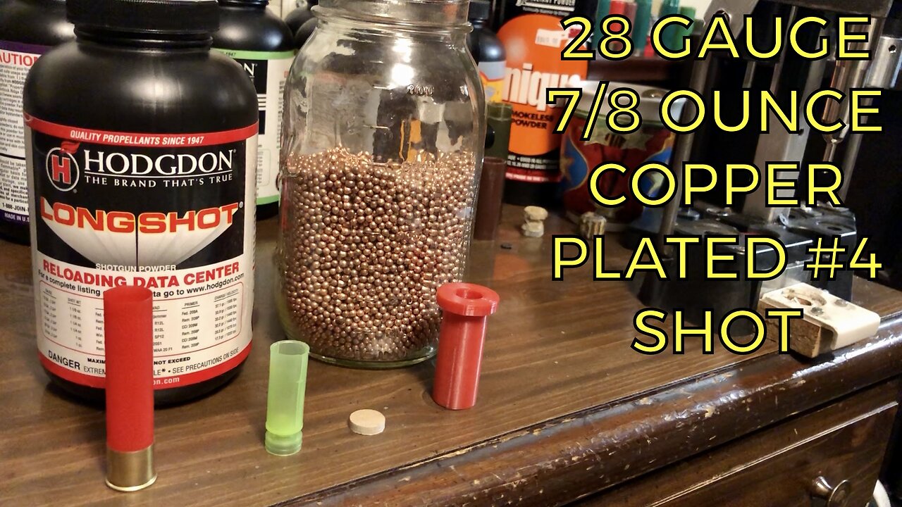 28 Gauge 7/8 Ounce Copper Plated #4 Shot