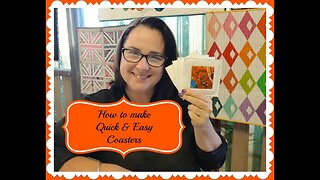 How to make Quick and Easy Coasters