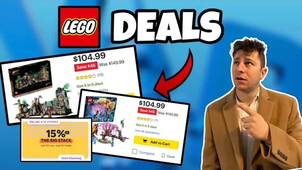 Finding INSANE Lego Clearance Sales!