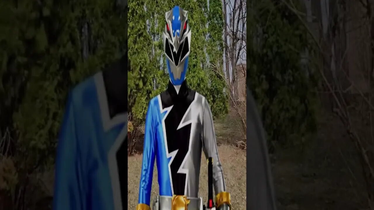 Blue Dino Fury Ranger Fan Morph- Power Rangers Dino Fury Season 2 #powerrangersdinofury