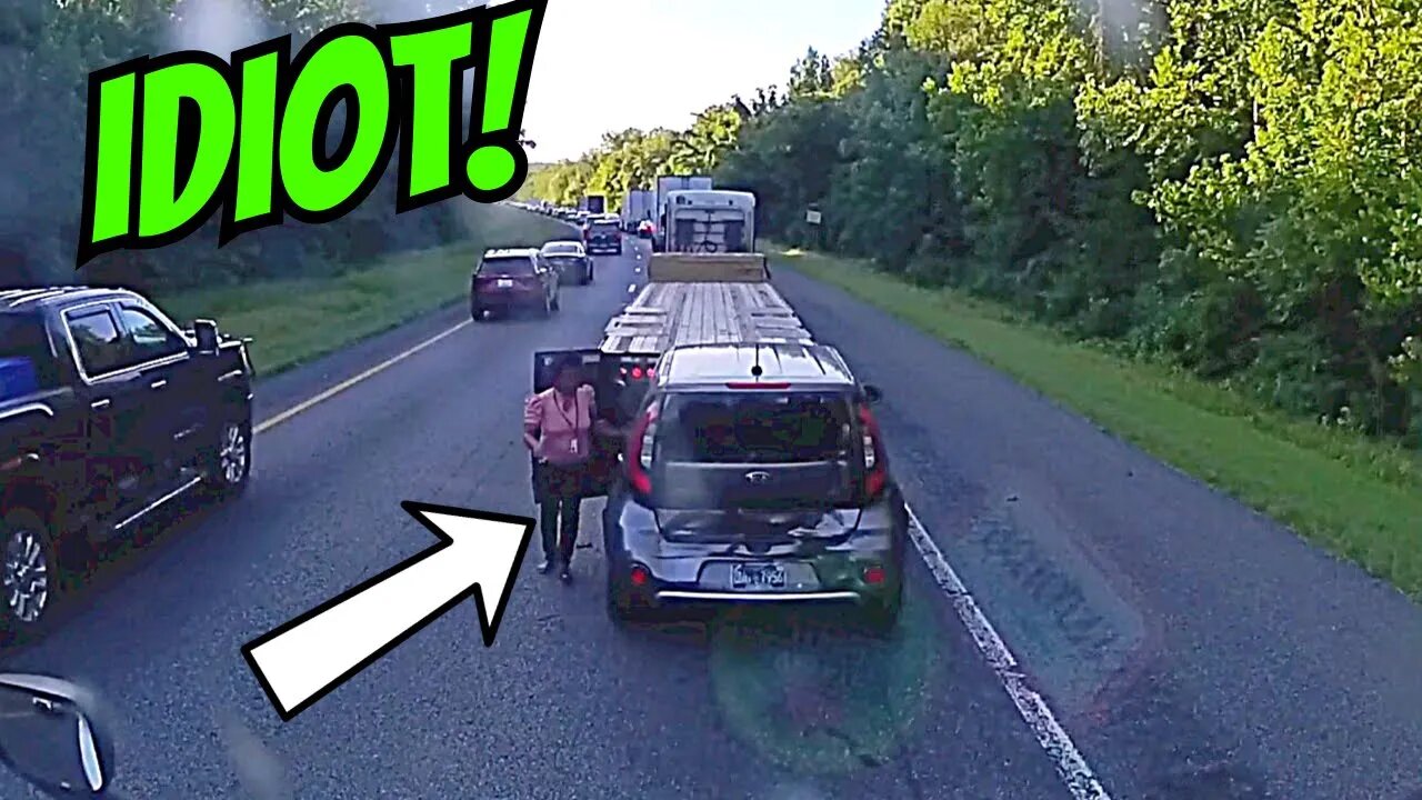 Idiot Drivers Caught on Dashcam