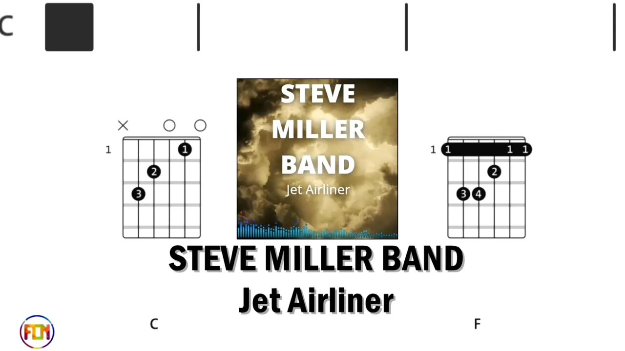 STEVE MILLER BAND Jet Airliner - FCN Guitar Chords & Lyrics HD