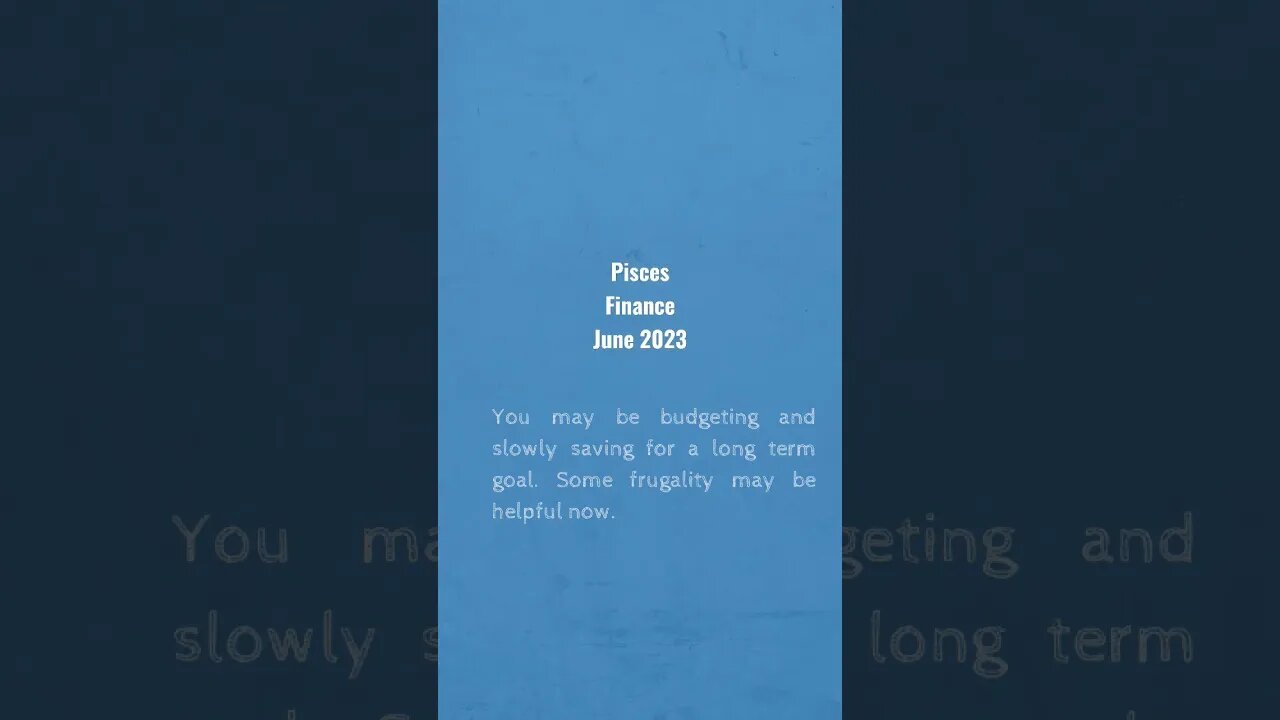 Pisces Finance June 2023 #tarotreading #tarotscope #tarot #pisces #financereading