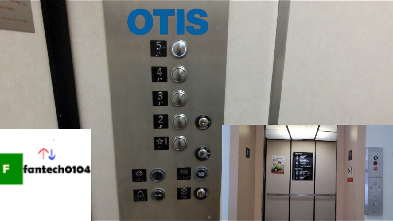 Otis Traction Elevator @ Monroe County Administrative Center Parking Garage - Stroudsburg, PA