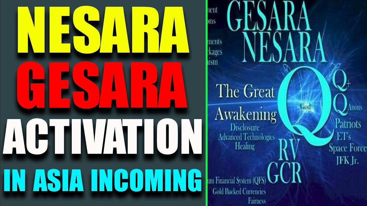 NESARA/GESARA ACTIVATION IN ASIA INCOMING!! UPDATE TODAY'S MAY 24, 2022