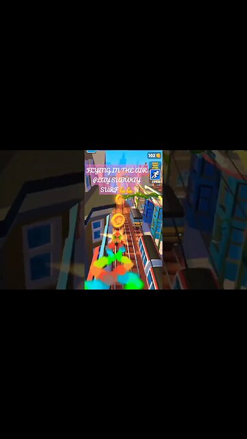 FLYING IN THE AIR PLAY SUBWAY SURF
