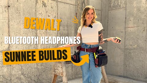 DeWALT Bluetooth Head Phone Review 4K