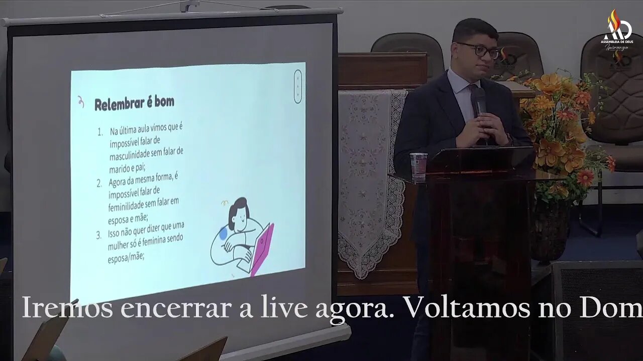 Culto de Ensino (16-08-2023) | ADI Santo Amaro