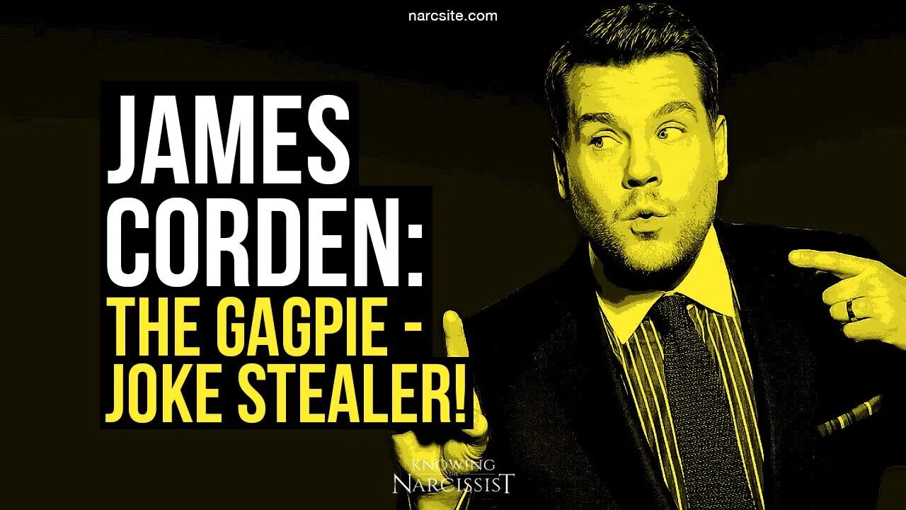 James Corden : The Gagpie - Joke Stealer