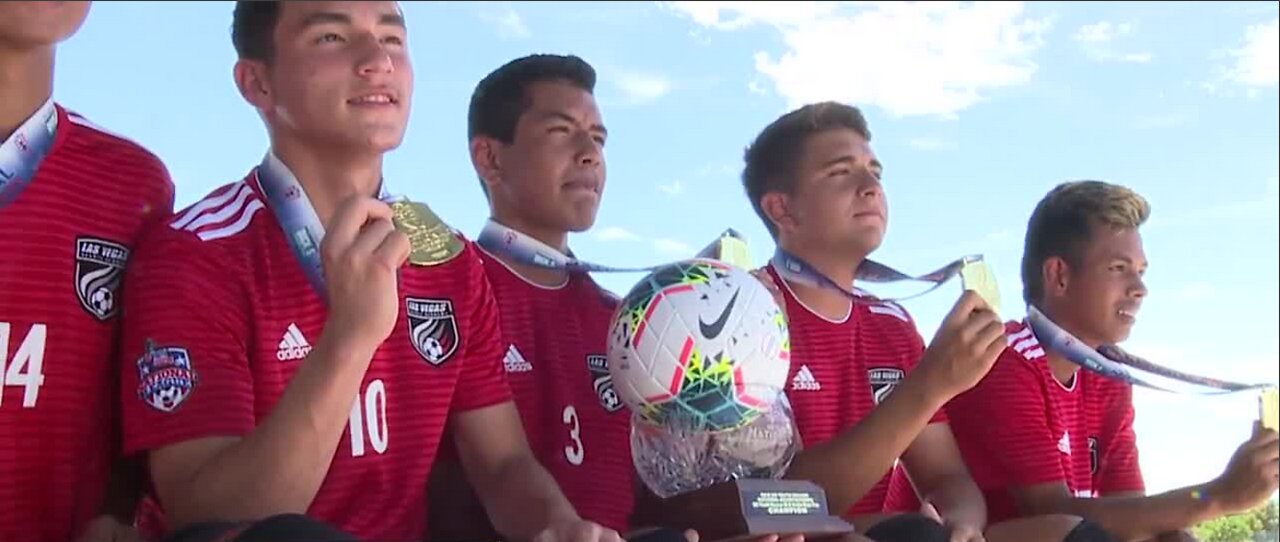 Youth soccer team wins back to back national championships