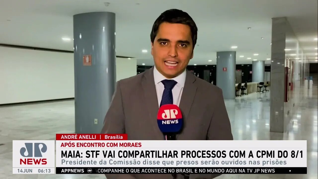 “STF vai compartilhar cerca de 80% dos inquéritos sobre 8 de Janeiro”, diz presidente da CPMI