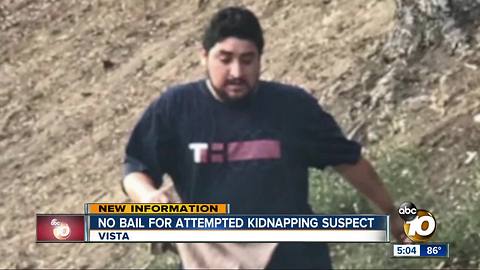 No bail for attempted kidnapping suspect