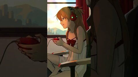 asuka langley sohryu playing video games mobile wallpaperwaifu com