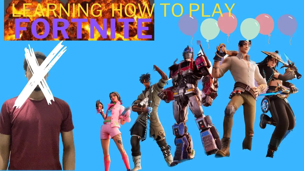 first time PLAYING FORTNITE and I failed big time #youtube