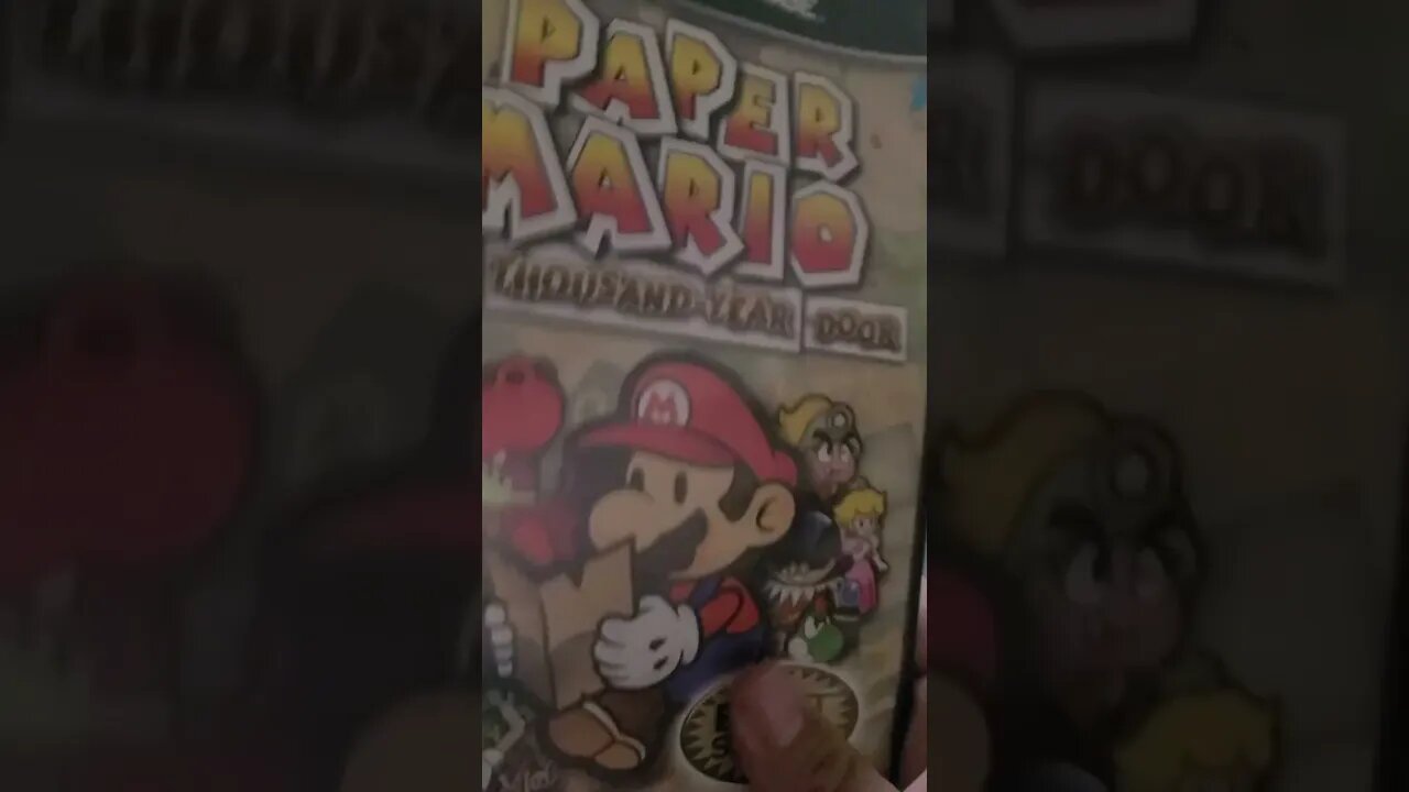 if paper mario games were a family thousand year door on switch #shorts