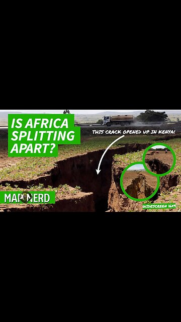 Africa is splitting in half at an alarming rate