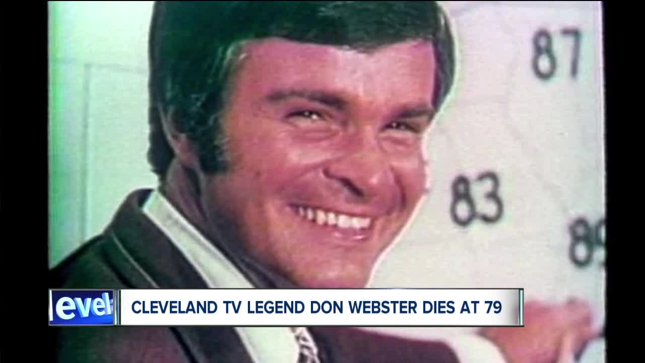 Legendary former News 5 Cleveland TV personality Don Webster has died